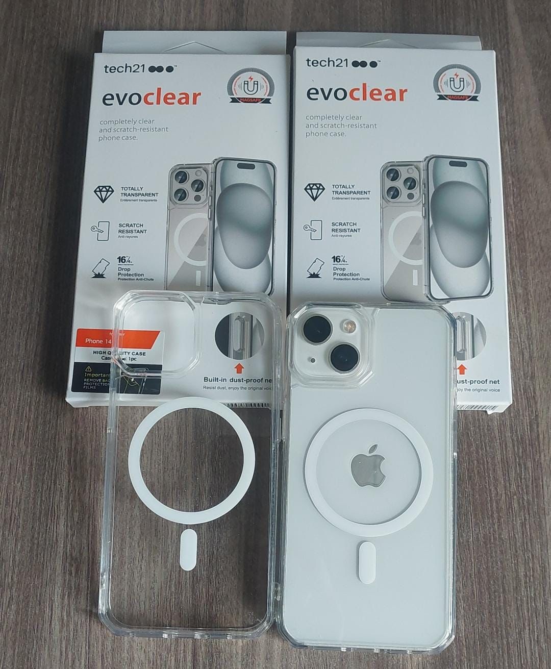 Evo Clear Case Magsafe Compatible for iPhone 16 series