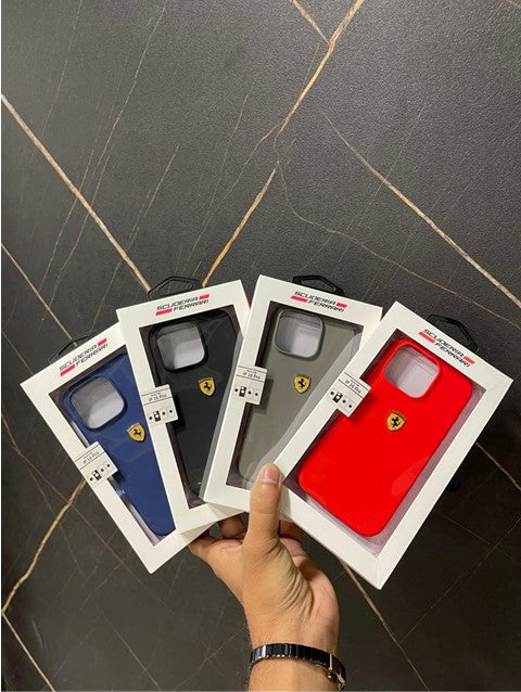 Ferrari Silicone iPhone Case - iPhone 16 series