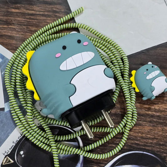 Trendy Cartoon Cases for Samsung 25w Adaptor/Charger